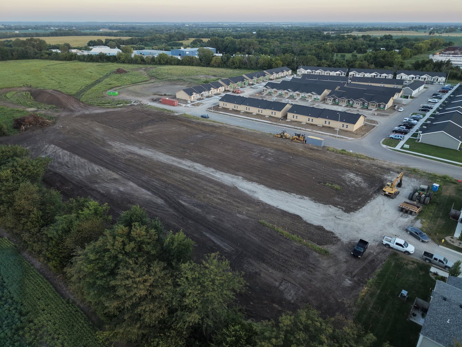 ICON Valley Townhomes Phase 2, Wellsville · phase 1 adjacent aerial