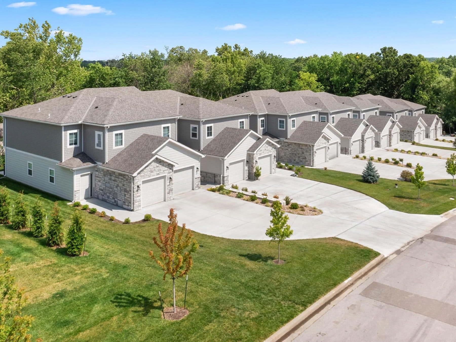 Golden Lane Residential, De Soto · street curve