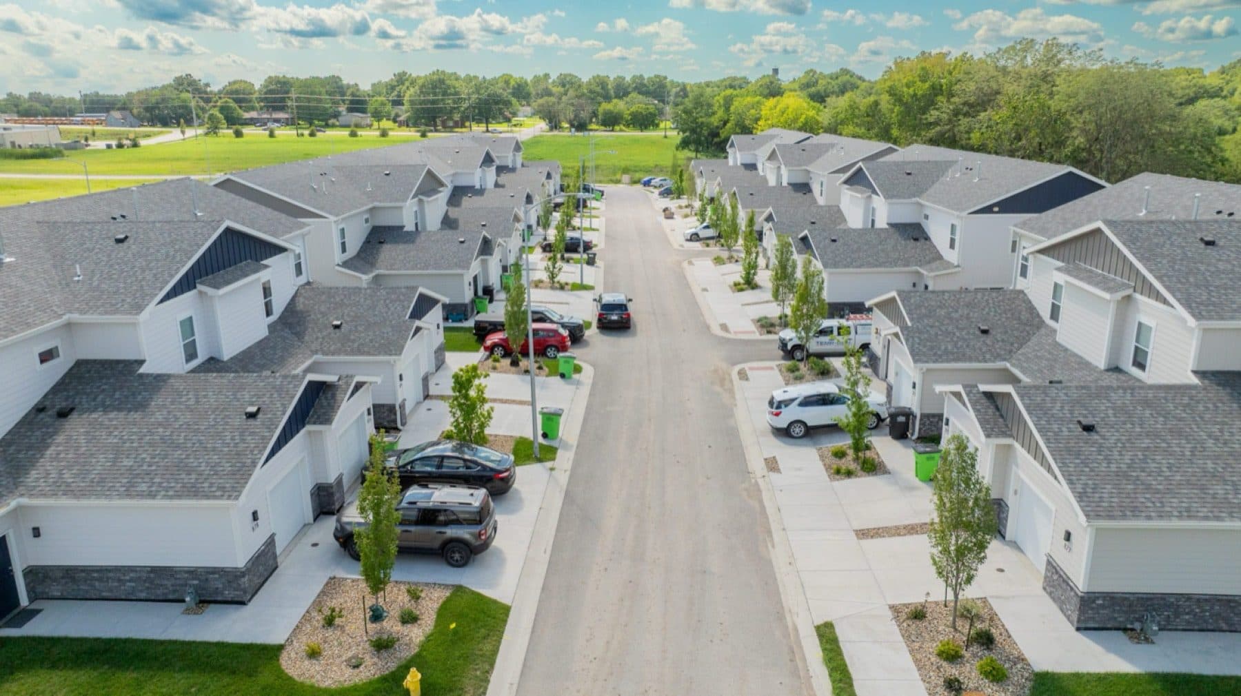 ICON Valley Townhomes, Wellsville · front exteriors